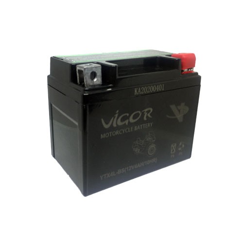 12VOLT 4 Ah Motosiklet Aküsü 112 mm X 68 mm X 86 mm - BWS 100 - NOSJ. 125-50SKT