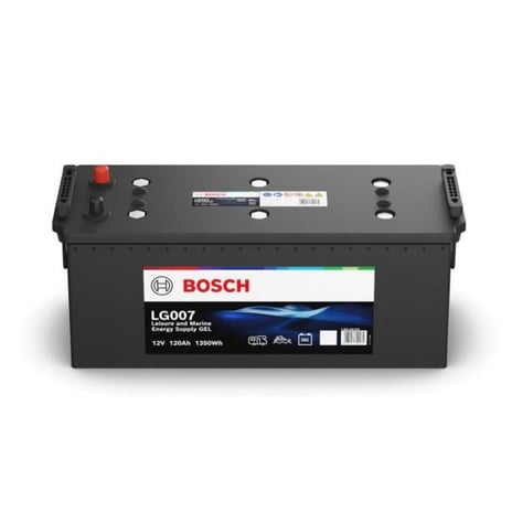 12 VOLT 120  AH 1350 WH GEL D4 (A) 513 mm X 189 mm X 223 mm GÜNEŞ PANELİ - MARİN BESLEME (SERVİS AKÜSÜ)