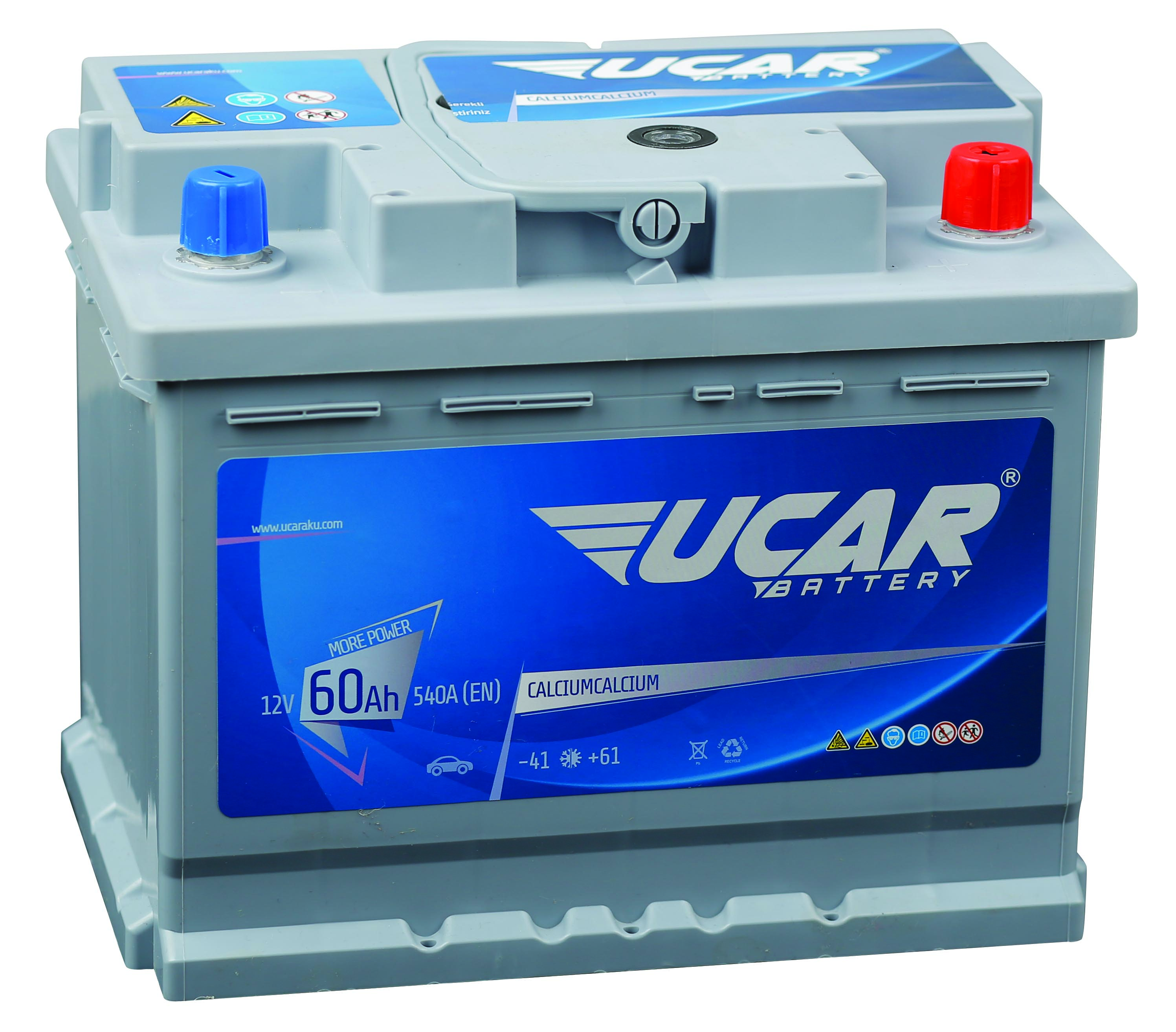 12 VOLT 60 AH 540 EN Tam Kapalı Düz Kutup L2 242 mm X 175 mm X 190 mm  AVRUPA MODEL ARAÇLAR